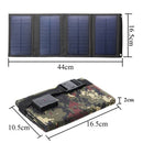 Folding Solar Cells Charger Mobile Power Bank Emergency Survival Solar Panels