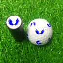 1pc Golf Ball Stamp Quick Drying Golf Ball Marker Print Seal Random Pattern