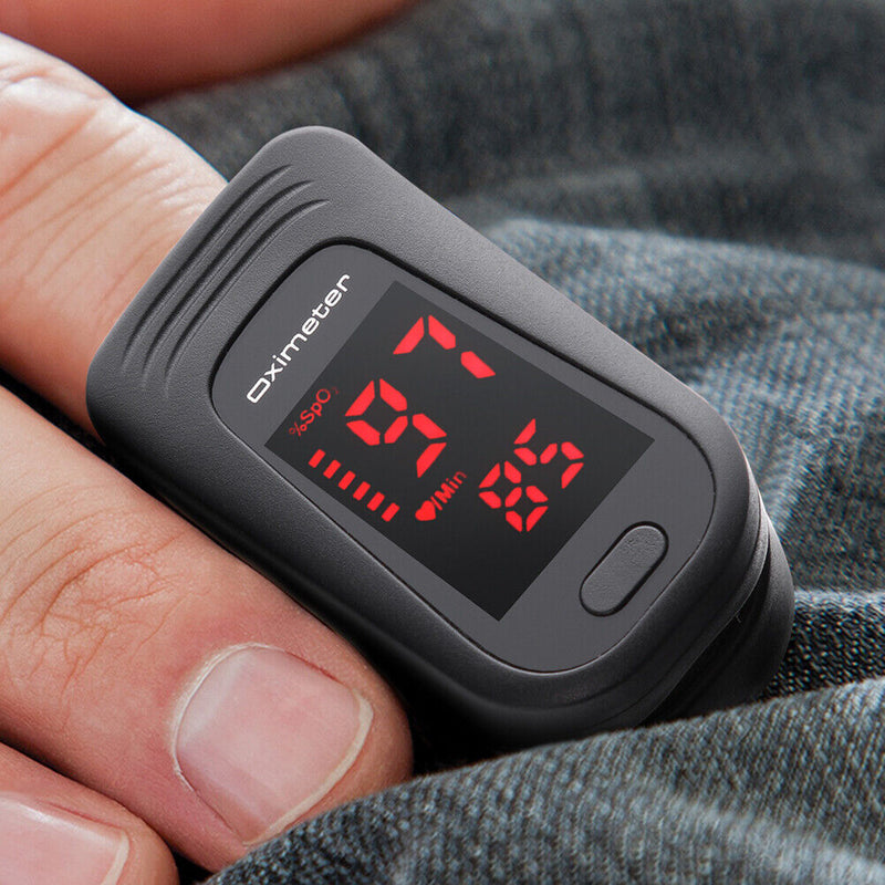 Fingertip Pulse Oximeter Oxygen Saturation Meter SPO2 PR Blood Monitor Fingertip