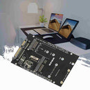 M.2 NGFF/Msata SSD to SATA III 3.0 Adapter Card For PC 2260 2280 N6Z9
