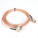 5 Meter Coaxial Cable UHF/PL-259 Male to Female for Radio Walkie Talkie Antenna