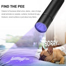 Waterproof 365nm Ultraviolet Flashlight XPE LED 150LM Torch for Money Detect