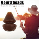 20pcs Fishing Beads Plastic Beads Round Fishing Stops Stopper Carp Fishing Gear
