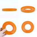 Practicality Anti-drip Silicone Bracelet - Fixed Clothes Bracelet (Orange) Newly