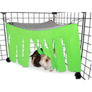 Hidden in the House Beds Hiding Tent Cage for Hamster Guinea Pig (Green) Newly