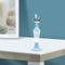 Vase 5D Diamond Painting Point Drill Pen DIY Craft (Blue Dolphin no Drill)
