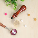 25mm Letter Sealing Wax Stamp Head DIY Wedding Replace Copper Head (3) Newly