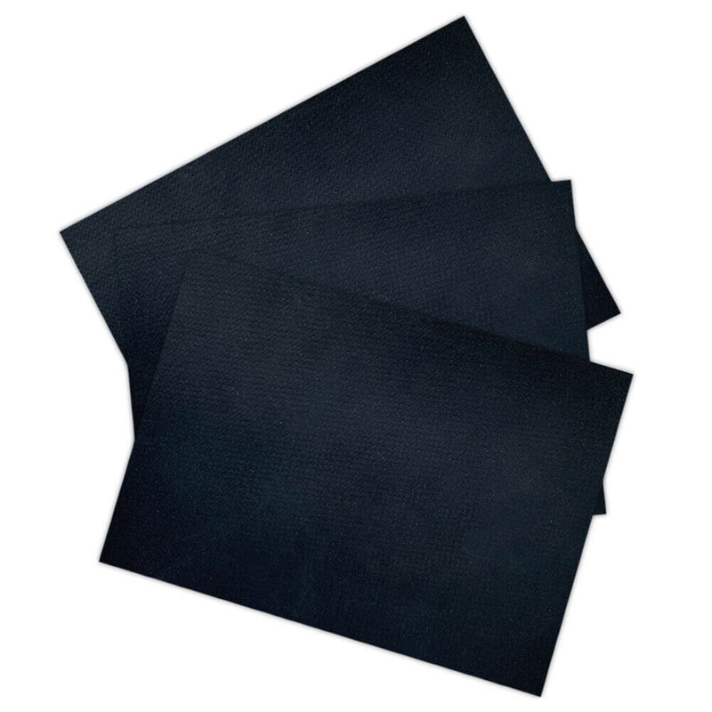 4x Paddle Board PVC Patches Glue Kit Waterproof Kayak Repair Patch (Black)