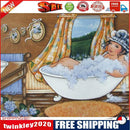 Oil Paint By Numbers Picture DIY Painting Bathing Woman Painting Kit Art