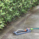 Upgraded Metal Oscillating Garden Sprinkler 18 Hose Copper Nozzles Rust-Proof`