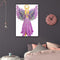 Diamond Painting Rhinestone 5D Special Shaped DIY Mosaic Kit Purple Angel Newly