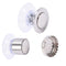 Stainless Steel Soap Magnetic Holder Rack Suction Cup Hanging Bracket (B)