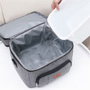 Waterproof Picnic Box Double-deck Single shoulder Lunch Bag Storage Bag
