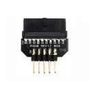 USB 3.0 20-Pin to USB 2.0 9-Pin Adapter Front Panel Connector Converter (B)