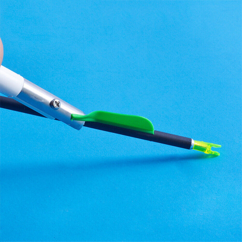 Archery Wood Arrow Carbon Arrow Clean Up Feather 4 Blades Shovel Shaving Device