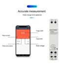 TM608 APP Smart WiFi Single Phase Wattmeter Power Consumption Watt Energy Meter