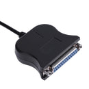 USB 2.0 Male to 25 Pin DB25 Female Parallel Port Printer Adaptor Cable Wire