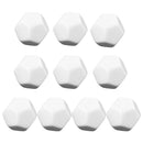 Glitter Dungeons and Dragons Game Accessory Blank Dices Iidescent Dice Set