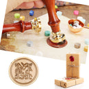Wax Seal Stamp, Retro Sealing Wax, Camino Brass Head 30mm for Envelope (M)