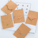 Multicolor Relationship Family Star Heart Bangle Rope String Lucky Bracelet