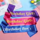 Reveals Mom Favor Gift Star Print Boy Girl Shoulder Girdle Baby Shower Sash