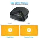 4mm Mini Portable Corner Rounder Punch Round Corner Trimmer Cutter (Black)