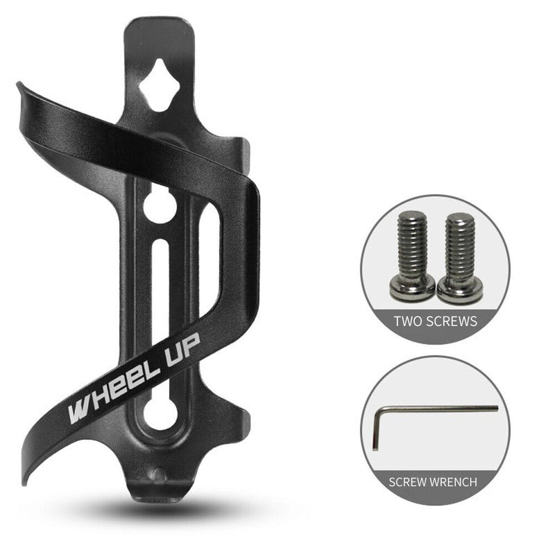 WHEEL UP Bicycle Water Bottle Cage Aluminum Alloy MTB Road Bike Bottle Holder