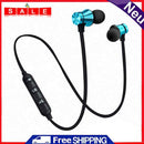 Long-Lasting Stereo Sound Bluetooth Headset Magnetic Magnetic Light Earphone