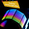 JONSBO DY-1 24-Pin Motherboard ARGB Cable 5V ARGB Rainbow AURA SYNC Cord Wire
