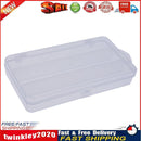 3 Compartments PP Fishing Bait Box Single Layer Fishing Hook Storage Case Newly