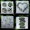 DIY Crafts Embossing Template Walls Painting Layering Stencils Scrapbooking