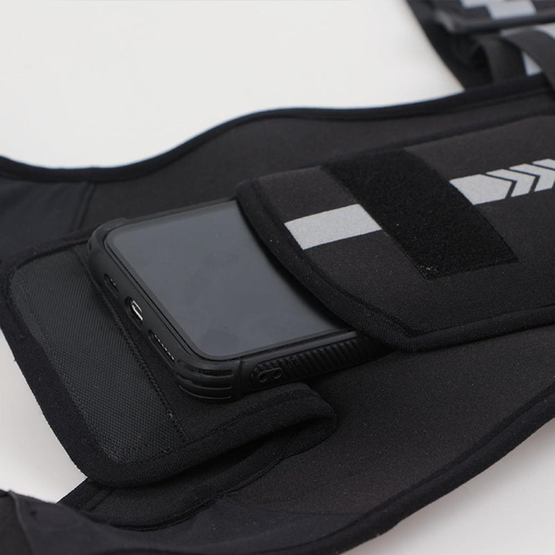 Reflective Running Vest Backpack Sports Outdoor Cycling Hiking Water Phone Bags