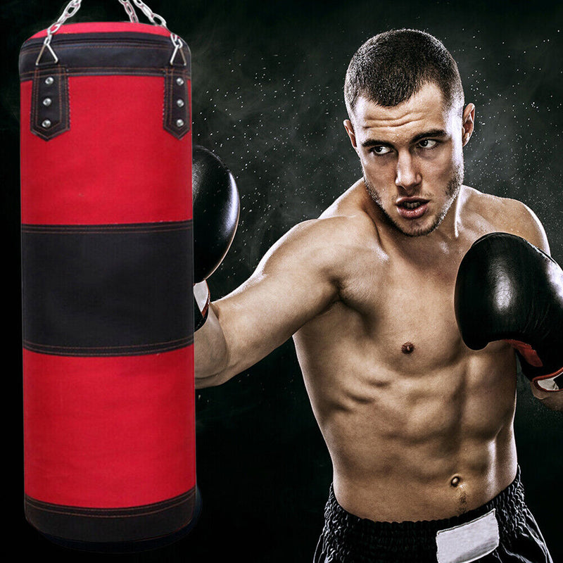 Workout Fitness Gym Boxing Punching Bag Exercise Hanging Heavy Kick Sandbag