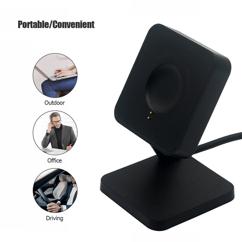 For Fossil Gen 6/5/4 Watch Charger Stand Sports Smartwatch Charge Base Accessory