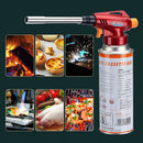 Portable Adjustable Gas Torch Lighter Stainless Heating Blower for BBQ
