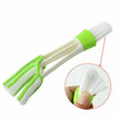 Car Air Conditioner Vent Cleaner Cloth Dusting Blinds Brushes Cleaning V3N9