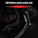 Spinning Fishing Reel Gear Ratio 5.2/1 Max Drag 8kg Carp Fishing Saltwater Wheel