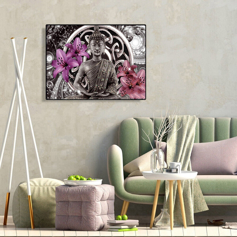 Buddha Drawing Frameless DIY Oil Paint by Numbers Canvas Home Decoration Newly