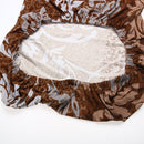 Removable Conjoined Stretchy Floral Home Stool Chair Seat Cover (3