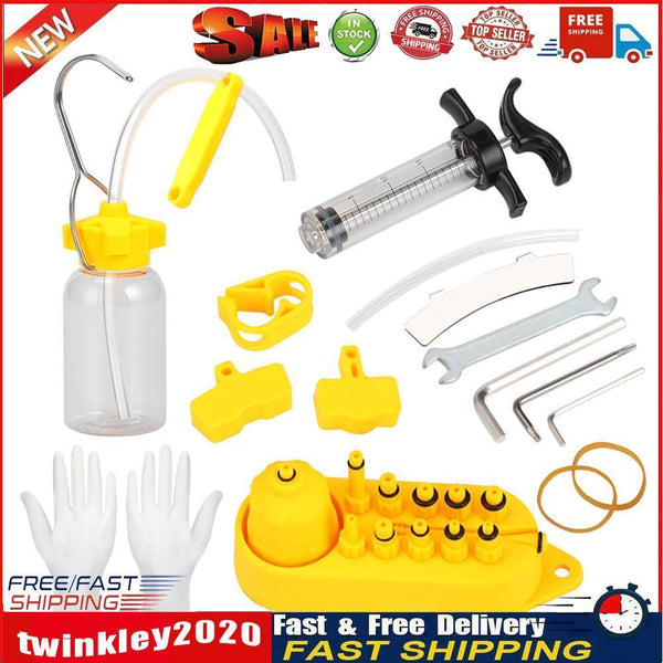 MTB Bicycle Hydraulic Disc Brake Oil Bleed Kit Bike Repair Tools for SRAM Newly