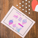 DIY Scrapbooking Metal Cutting The Festival Party Theme Clear Seal Stamp Set