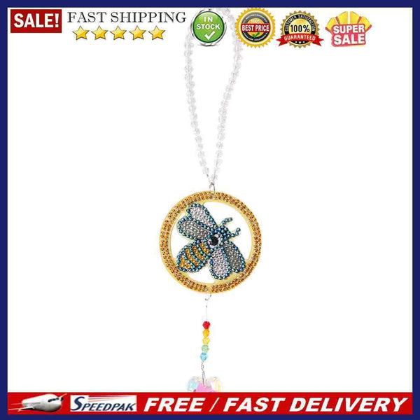Bird Owl Butterfly Prism Pendant DIY Diamond Painting Window Car Crystal Hanging