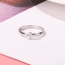 Classic Adjustable Cross Couple Ring Men Women Lover Wedding Open Rings Jewelry
