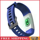 UK Watchband Replacement Accessory for ID115Plus HR Smart Watch(Blue)