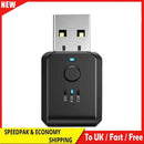 2 in 1 Car Wireless Bluetooth-Compatible Receiver USB Music Audio FM Transmitter