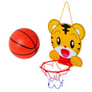 Baby Kids Basketball Hoops Set Indoor Basketball Backboard Toys (Tiger) Newly