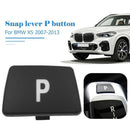 Car Gear Shift Knob P Button Cover Trim for X5 X6 3/5 Series E-Code Chassis