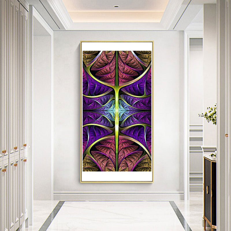 5D DIY Diamond Painting Typographic Art Kits Full Round Drill Wall Decor Crafts
