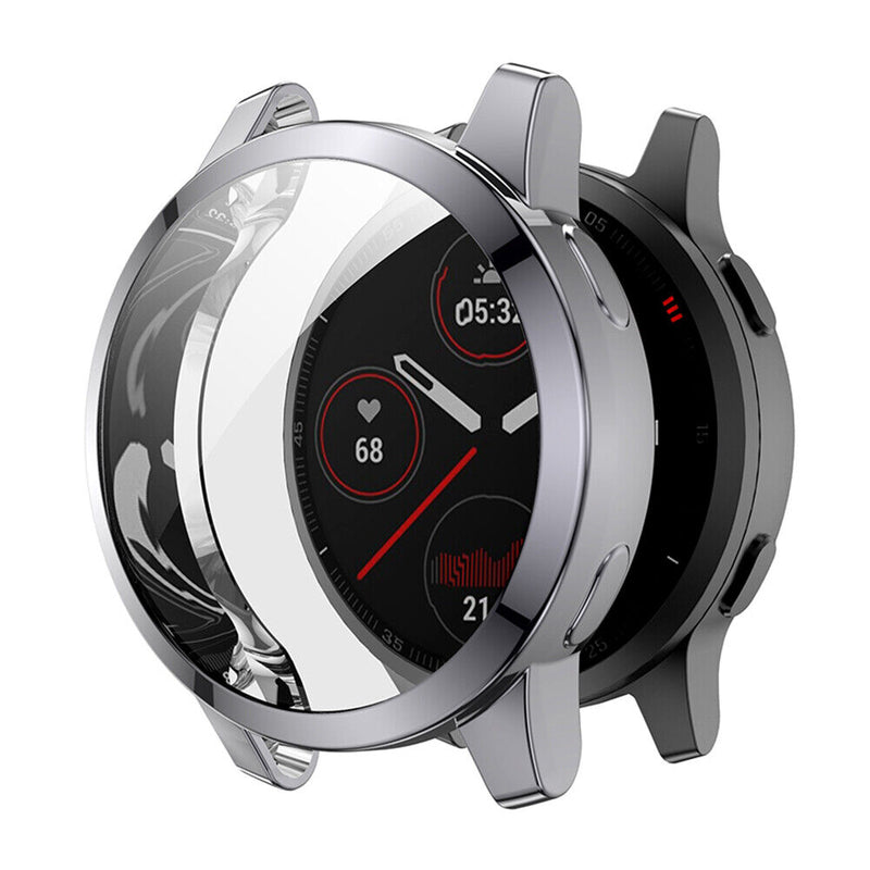 Watch Cover for Garmin Venu 2S/Vivoactive 4S TPU Protective Case (Grey) Newly