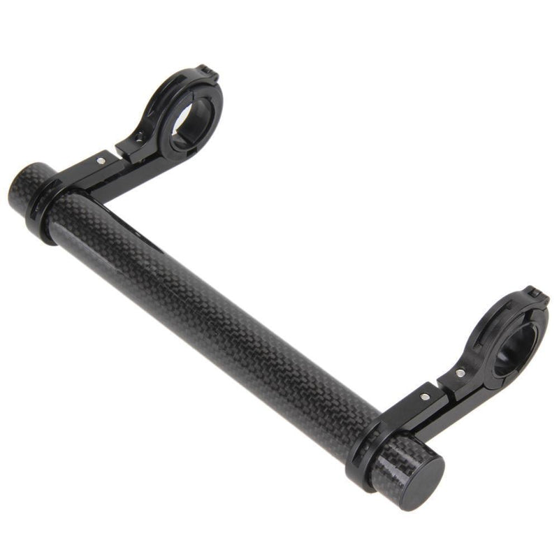 Double Mountain Bike Handlebar Extender Watch Bracket Holder (Black) Newly